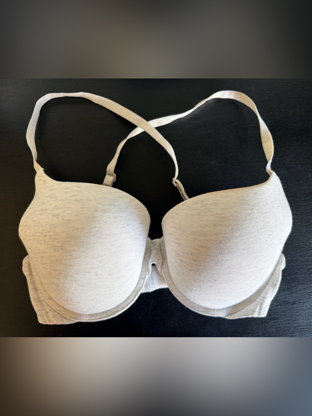 Victoria’s Secret Convertible T-shirt Bra in Heather Grey Sparkle